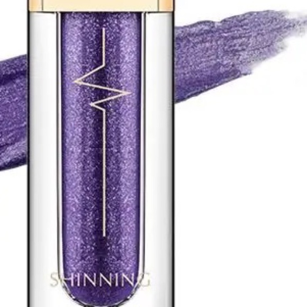 Pudaier Glitter & Glow Liquid Eyeshadow - Color # 13 Bright Purple - Picture 3 of 3